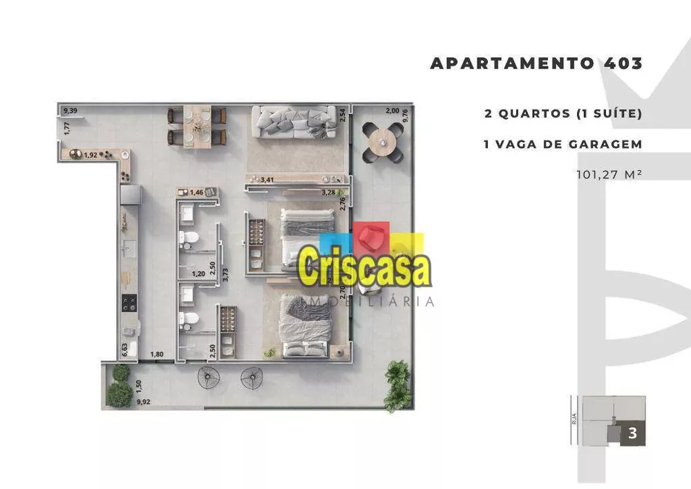 Apartamento, 2 quartos, 109 m² - Foto 9