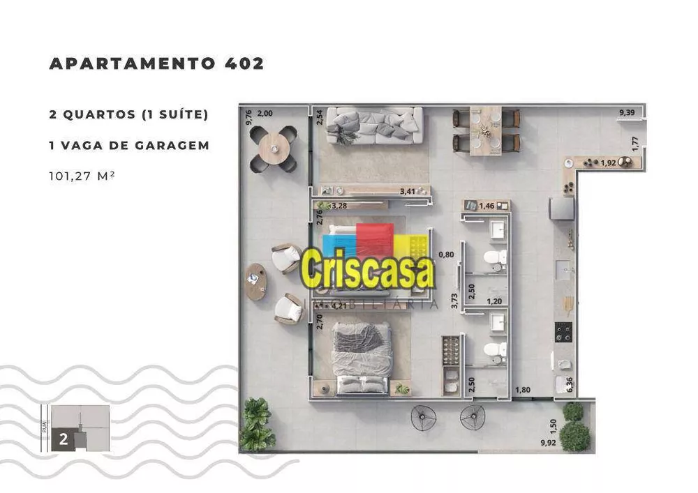 Apartamento, 2 quartos, 109 m² - Foto 8