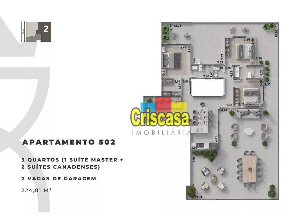 Apartamento, 2 quartos, 109 m² - Foto 13