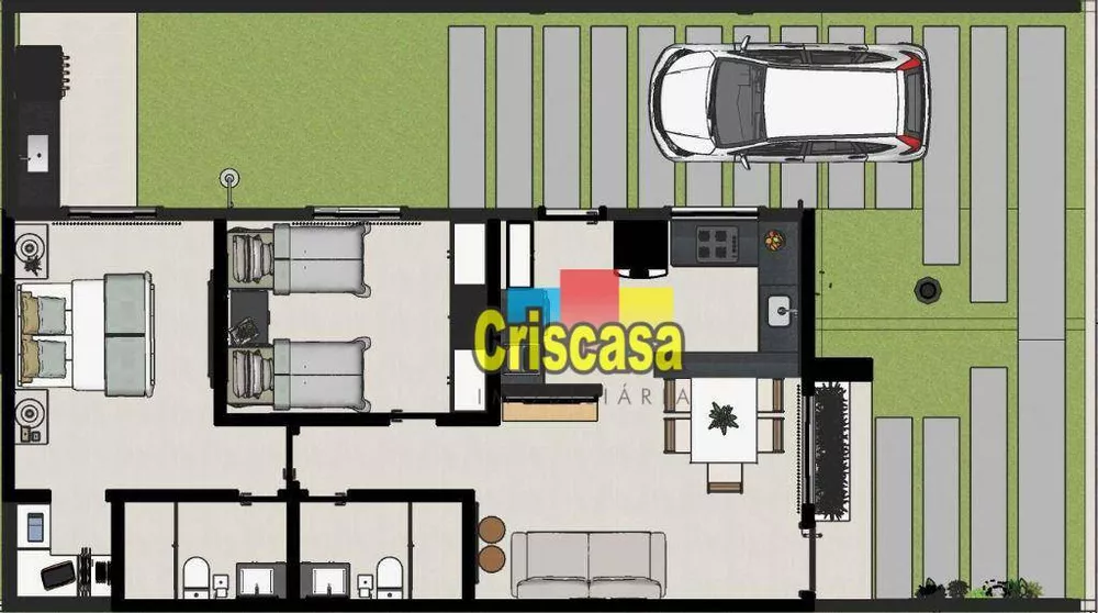 Casa, 2 quartos, 58 m² - Foto 14