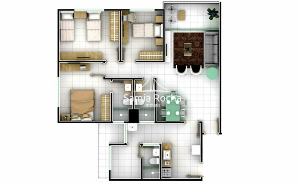 Apartamento, 3 quartos, 94 m² - Foto 13