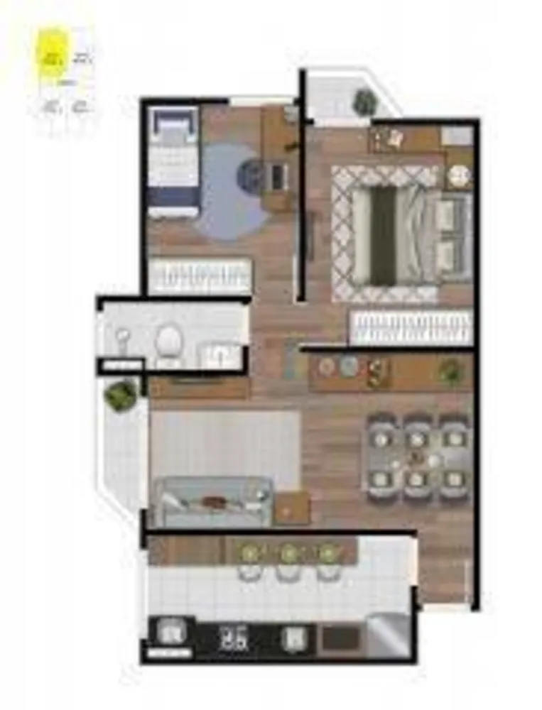 Sala-Conjunto, 30 m² - Foto 4