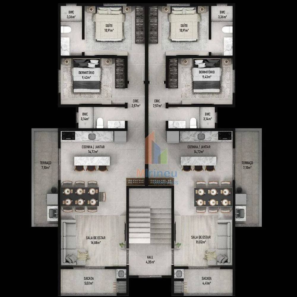 Apartamento, 2 quartos, 73 m² - Foto 9