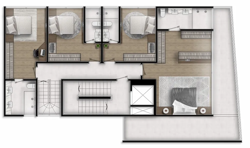 Cobertura, 4 quartos, 265 m² - Foto 12