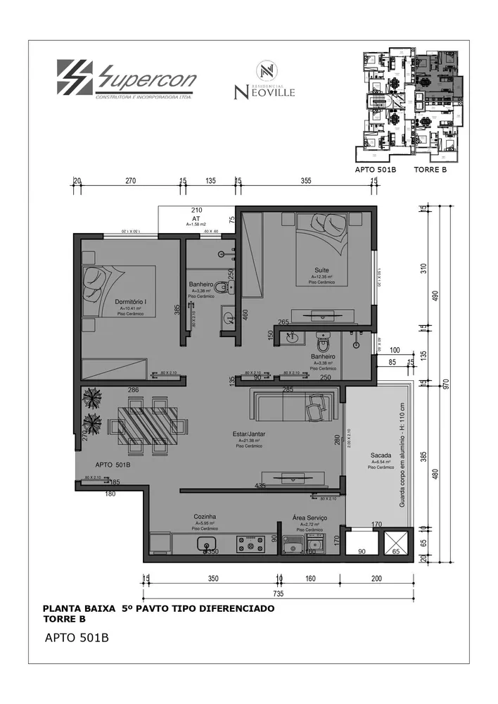 Apartamento, 2 quartos, 76 m² - Foto 7