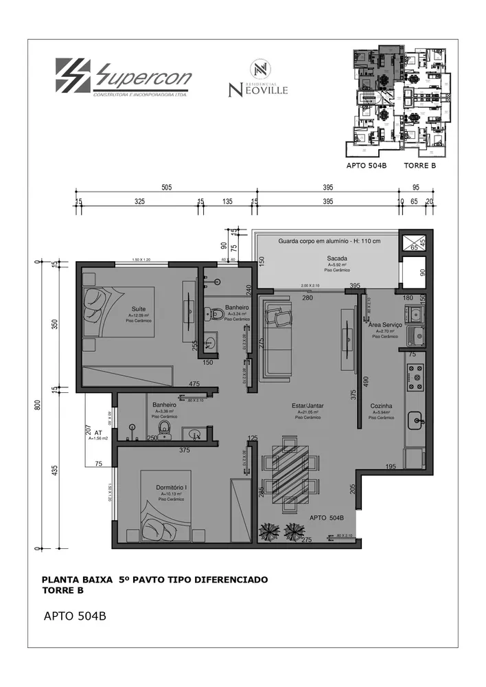 Apartamento, 2 quartos, 76 m² - Foto 10