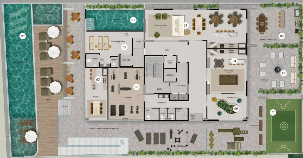 Apartamento, 3 quartos, 133 m² - Foto 2