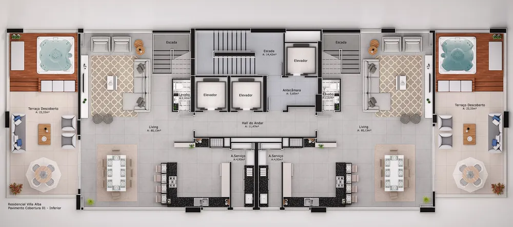 Apartamento, 4 quartos, 238 m² - Foto 12