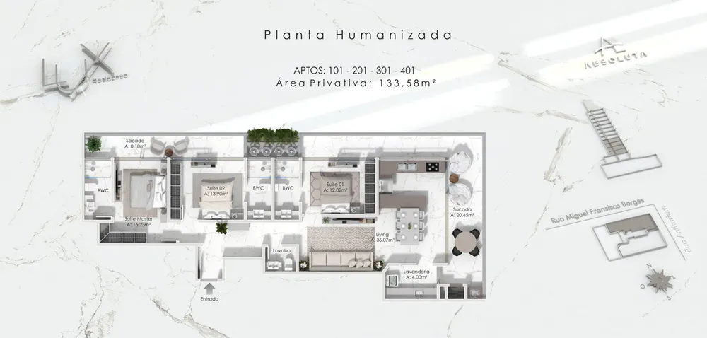 Apartamento, 3 quartos, 160 m² - Foto 26