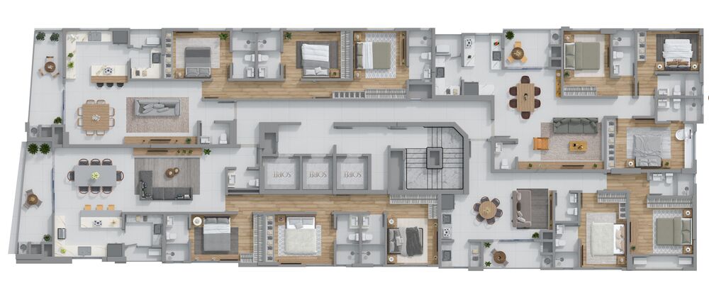Apartamento, 2 quartos, 83 m² - Foto 3