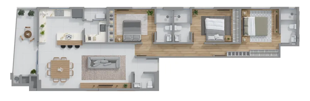 Apartamento, 2 quartos, 83 m² - Foto 15