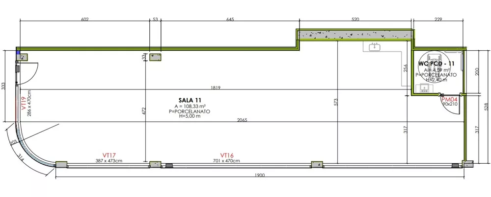 Sala-Conjunto, 108 m² - Foto 1