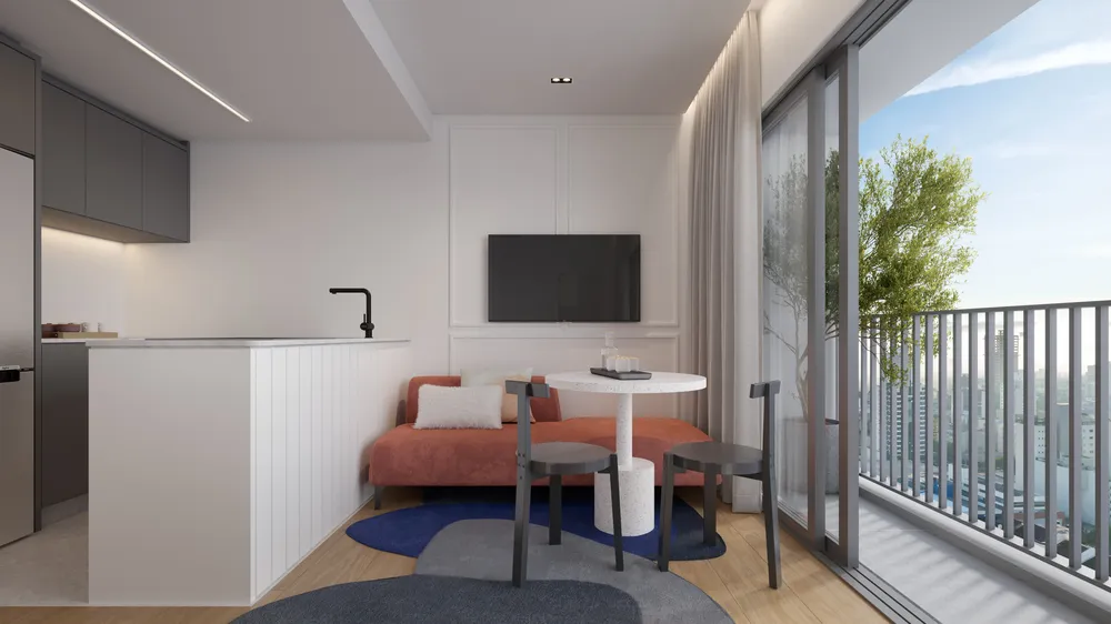 Apartamento, 1 quarto, 28 m² - Foto 3