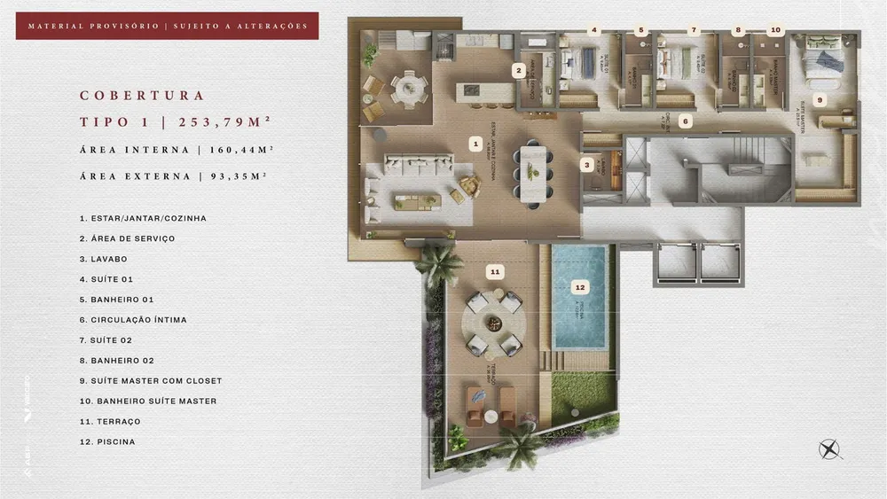 Apartamento, 3 quartos, 166 m² - Foto 10