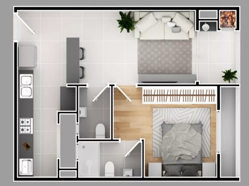 Apartamento, 2 quartos, 70 m² - Foto 6