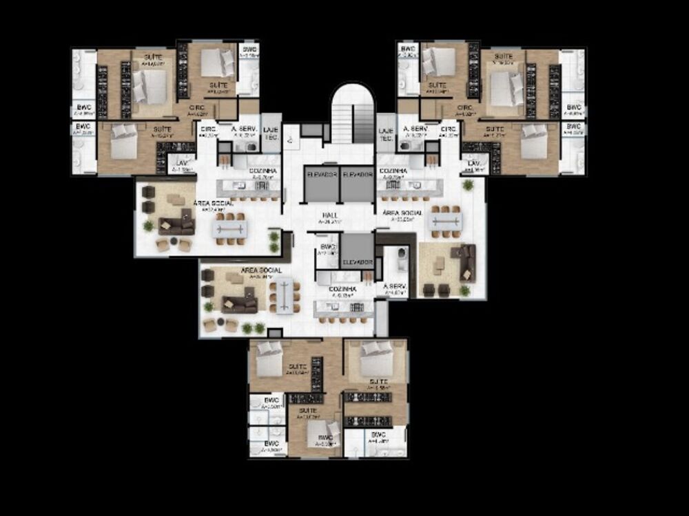 Apartamento, 3 quartos, 136 m² - Foto 12