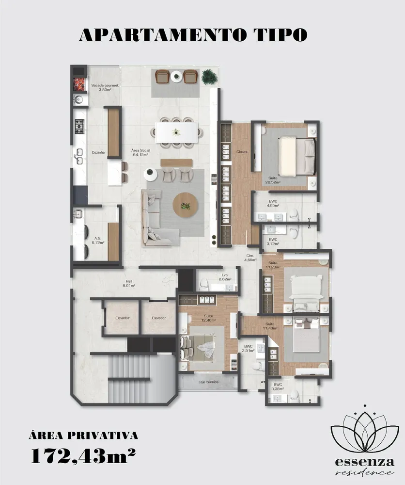 Apartamento, 172 m² - Foto 6