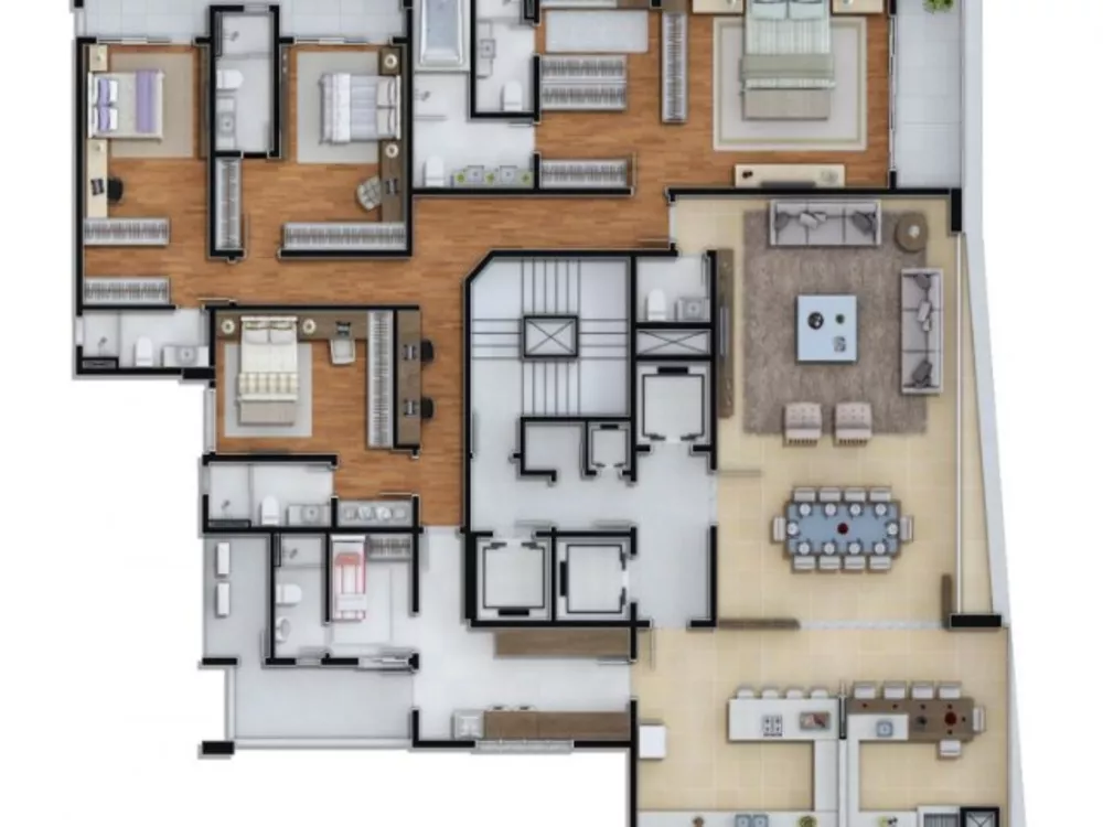 Apartamento, 4 quartos, 322 m² - Foto 6