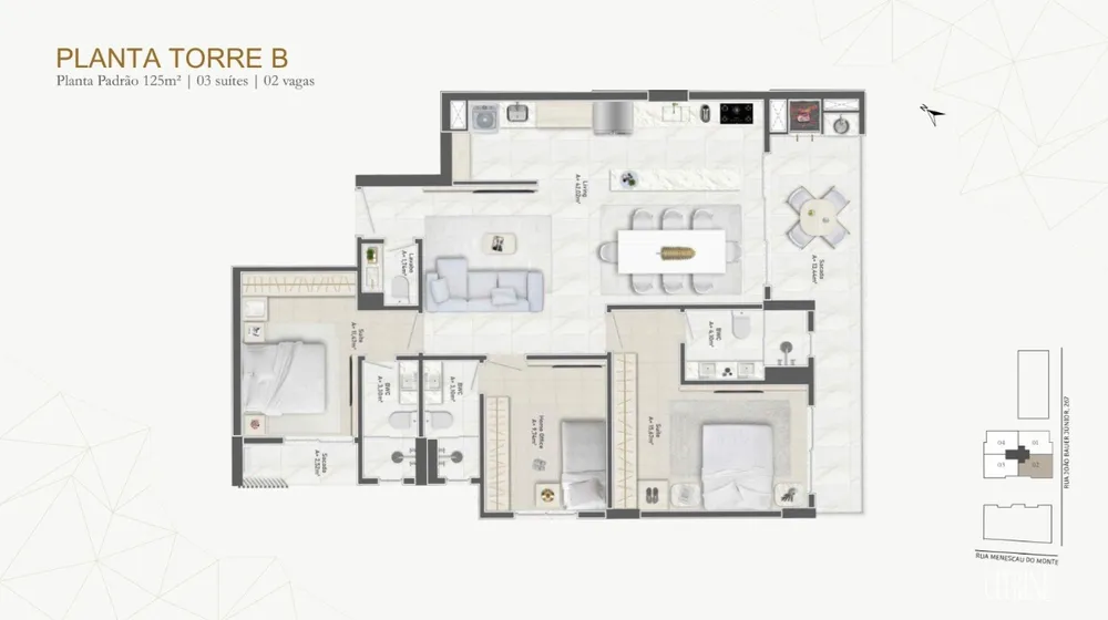 Apartamento, 3 quartos, 130 m² - Foto 10