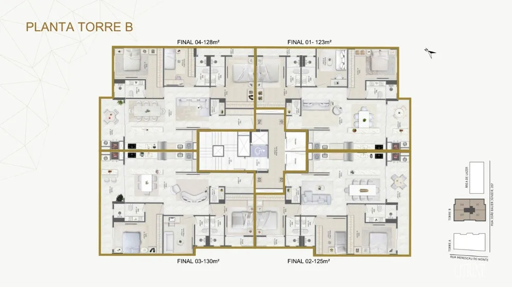 Apartamento, 3 quartos, 130 m² - Foto 9