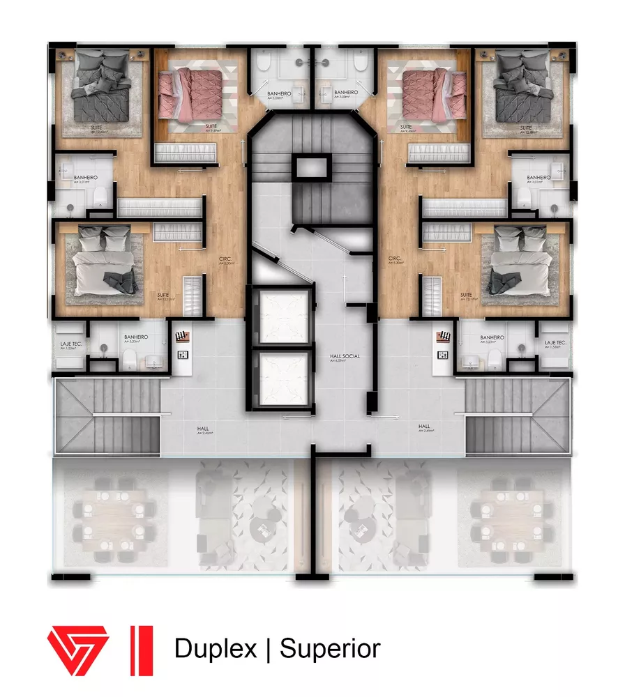 Apartamento, 4 quartos, 212 m² - Foto 7