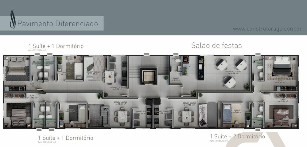 Apartamento, 3 quartos, 80 m² - Foto 6