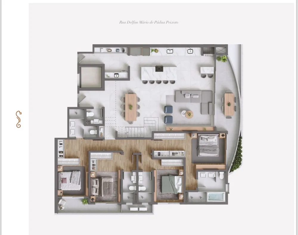 Apartamento, 4 quartos, 216 m² - Foto 10