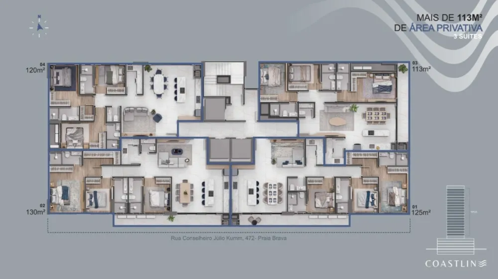 Apartamento, 3 quartos, 120 m² - Foto 8