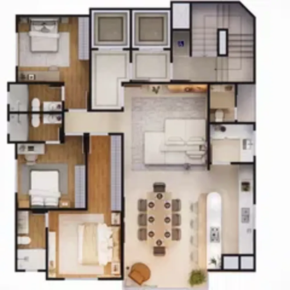 Apartamento, 3 quartos, 120 m² - Foto 12