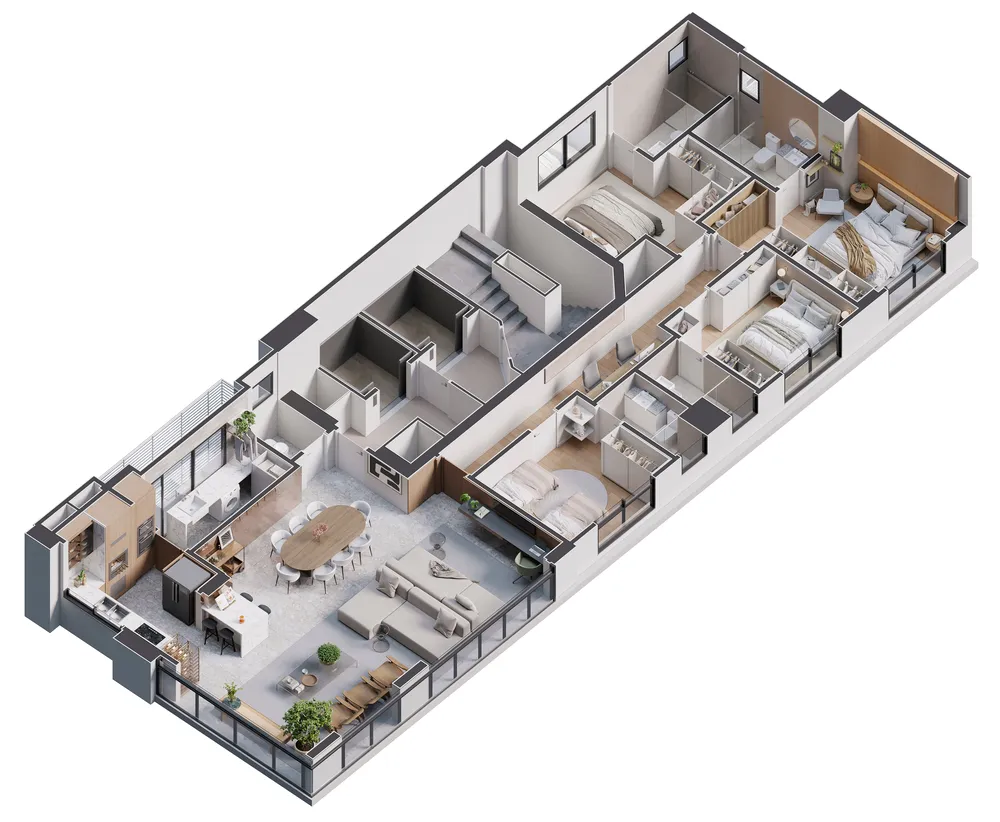 Apartamento, 4 quartos, 158 m² - Foto 12