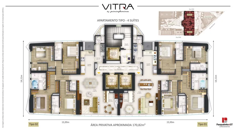 Apartamento, 4 quartos, 165 m² - Foto 7