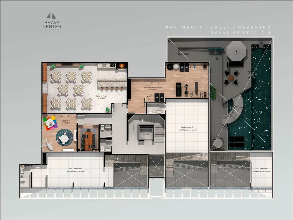 Cobertura, 4 quartos, 369 m² - Foto 3