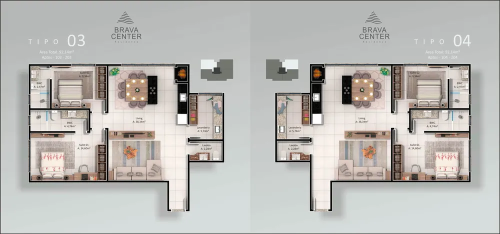 Cobertura, 4 quartos, 369 m² - Foto 12
