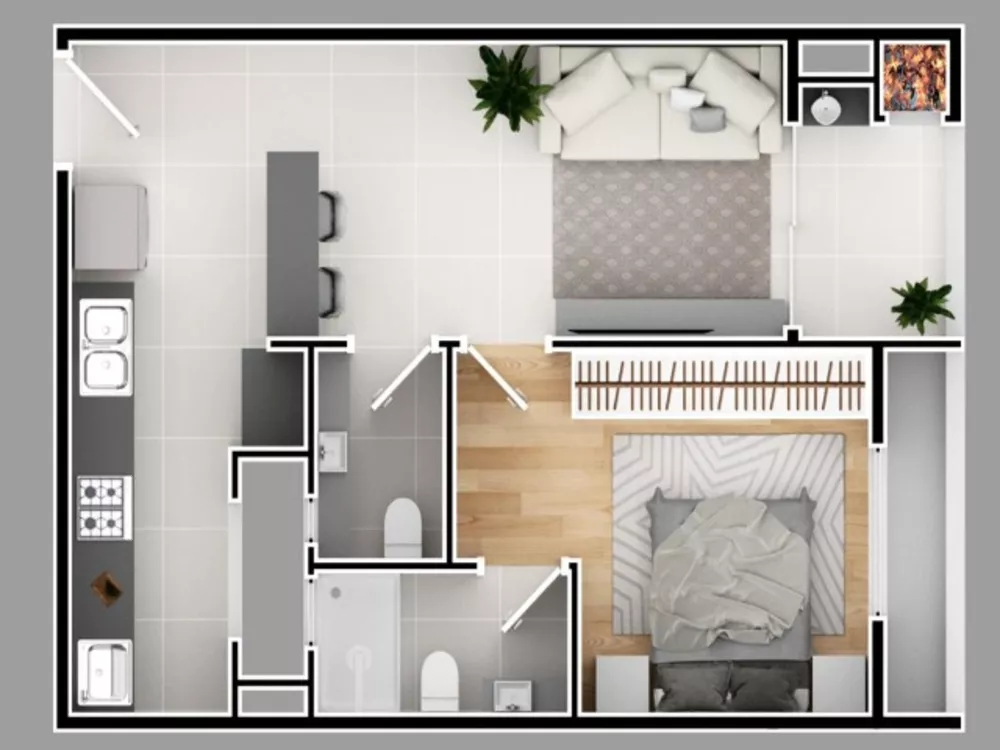 Apartamento, 2 quartos, 64 m² - Foto 5