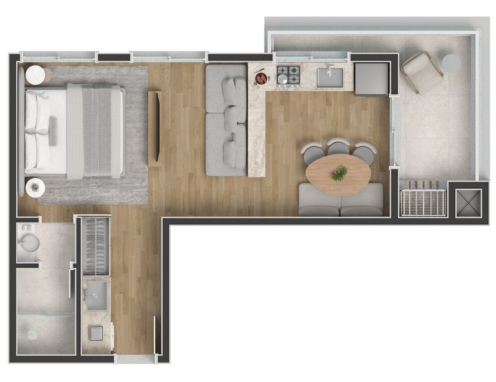 Apartamento, 2 quartos, 77 m² - Foto 13