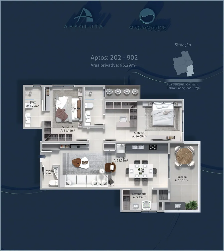 Apartamento, 2 quartos, 94 m² - Foto 12