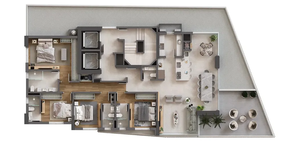 Apartamento, 4 quartos, 173 m² - Foto 24