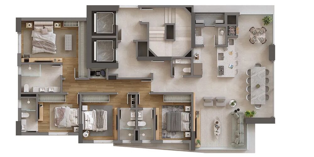 Apartamento, 4 quartos, 173 m² - Foto 15