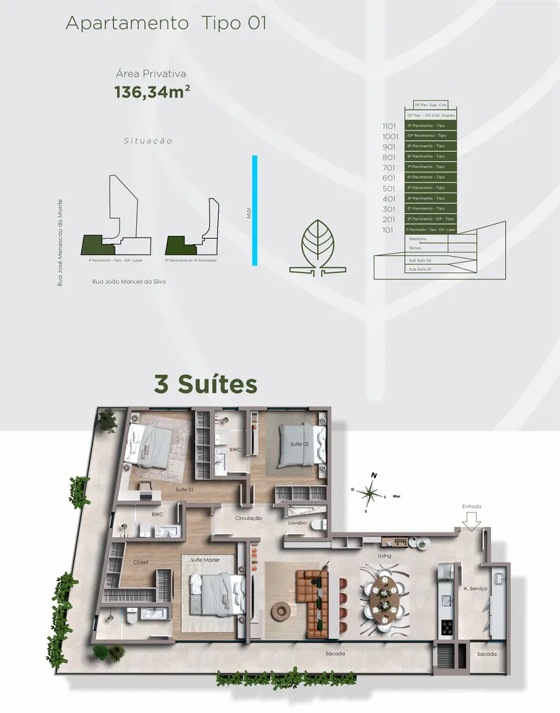Apartamento, 2 quartos, 148 m² - Foto 5