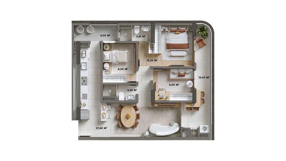 Apartamento, 2 quartos, 69 m² - Foto 18