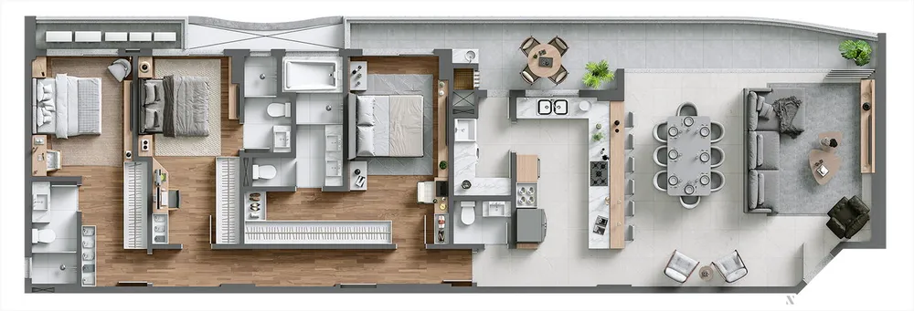 Apartamento, 4 quartos, 210 m² - Foto 9