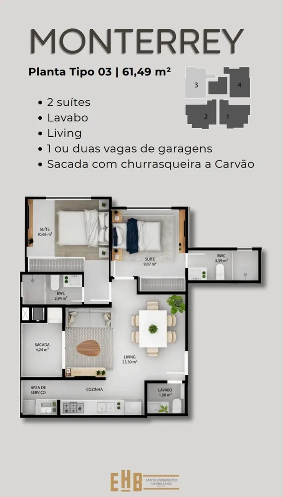 Sala-Conjunto, 80 m² - Foto 7