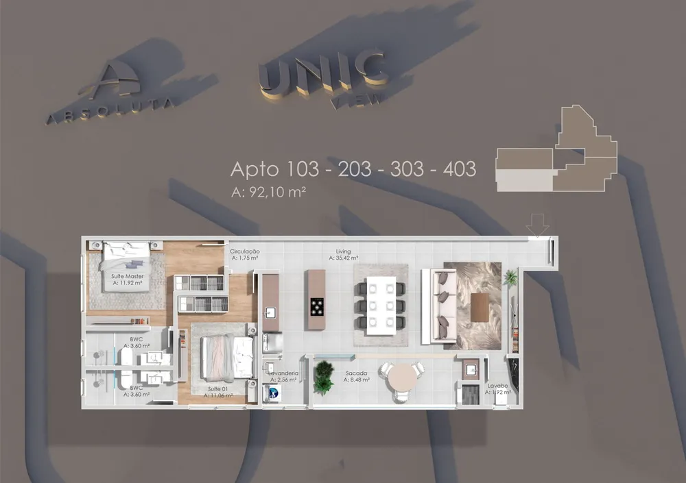 Apartamento, 3 quartos, 168 m² - Foto 10