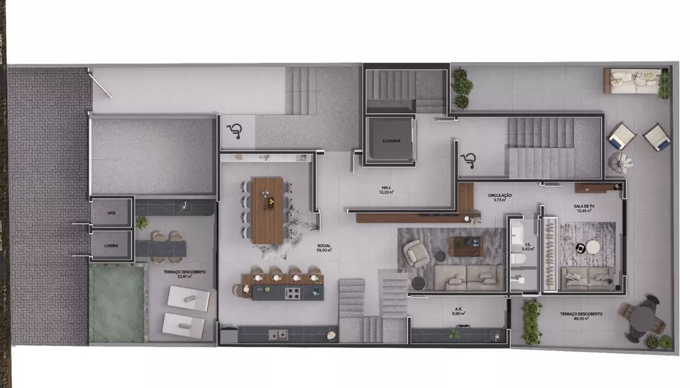 Apartamento, 4 quartos, 264 m² - Foto 8