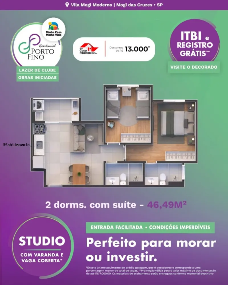 Apartamento, 2 quartos - Foto 2