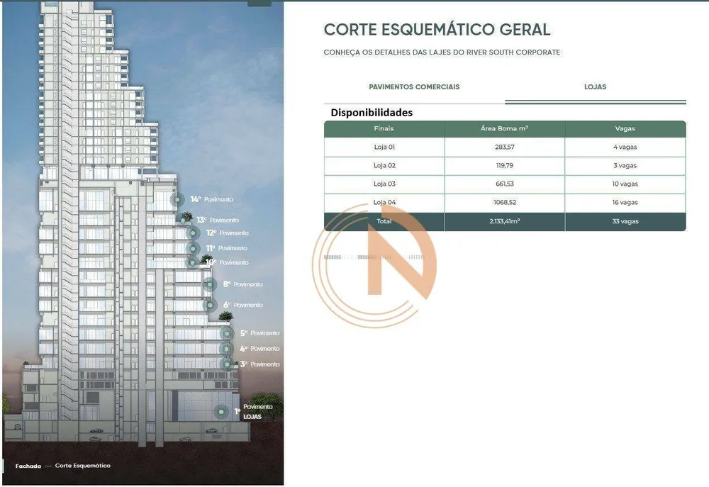 Loja-Salão, 283 m² - Foto 2
