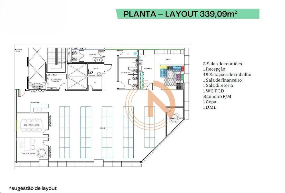 Sala-Conjunto, 339 m² - Foto 6