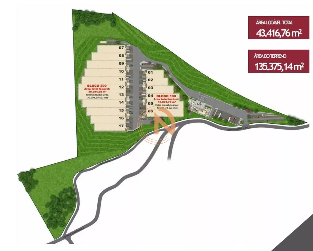 Depósito-Galpão-Armazém para alugar, 1488m² - Foto 2