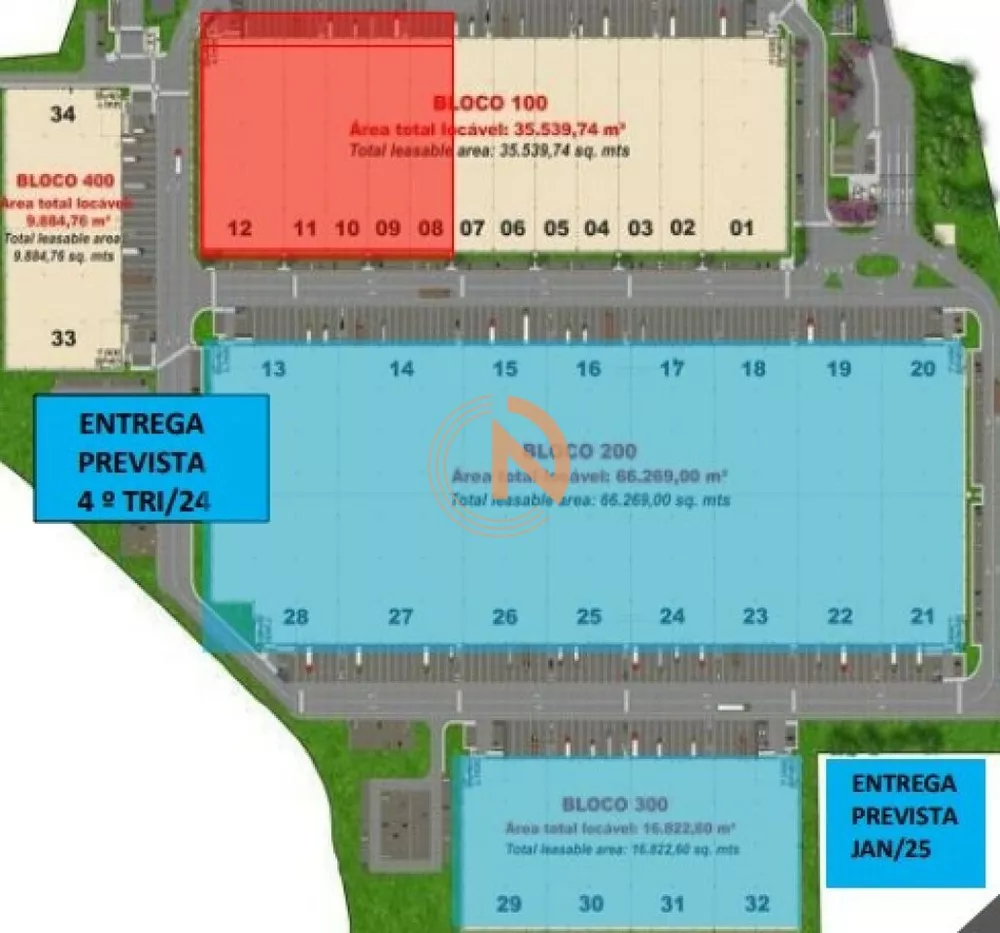 Depósito-Galpão-Armazém para alugar, 2519m² - Foto 2