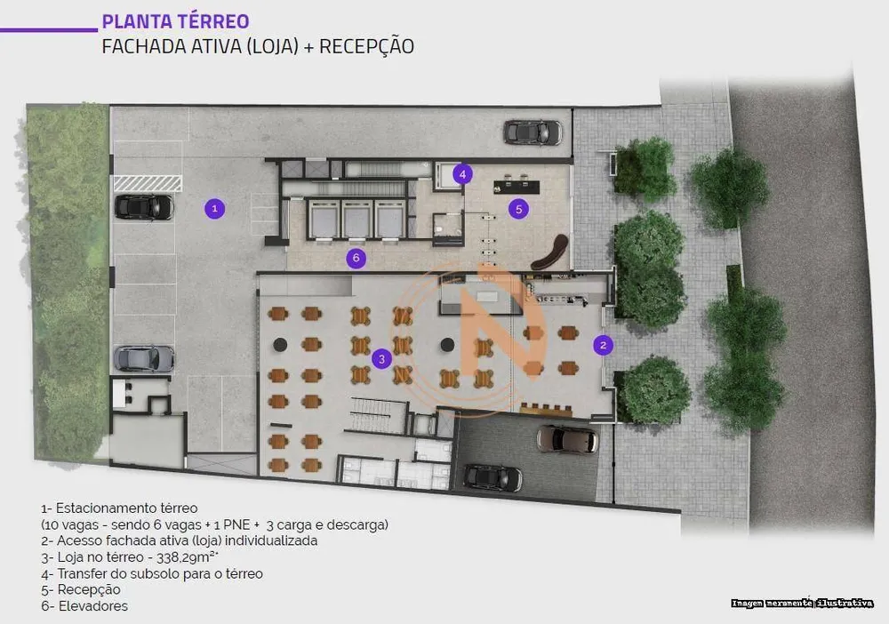 Loja-Salão, 640 m² - Foto 2
